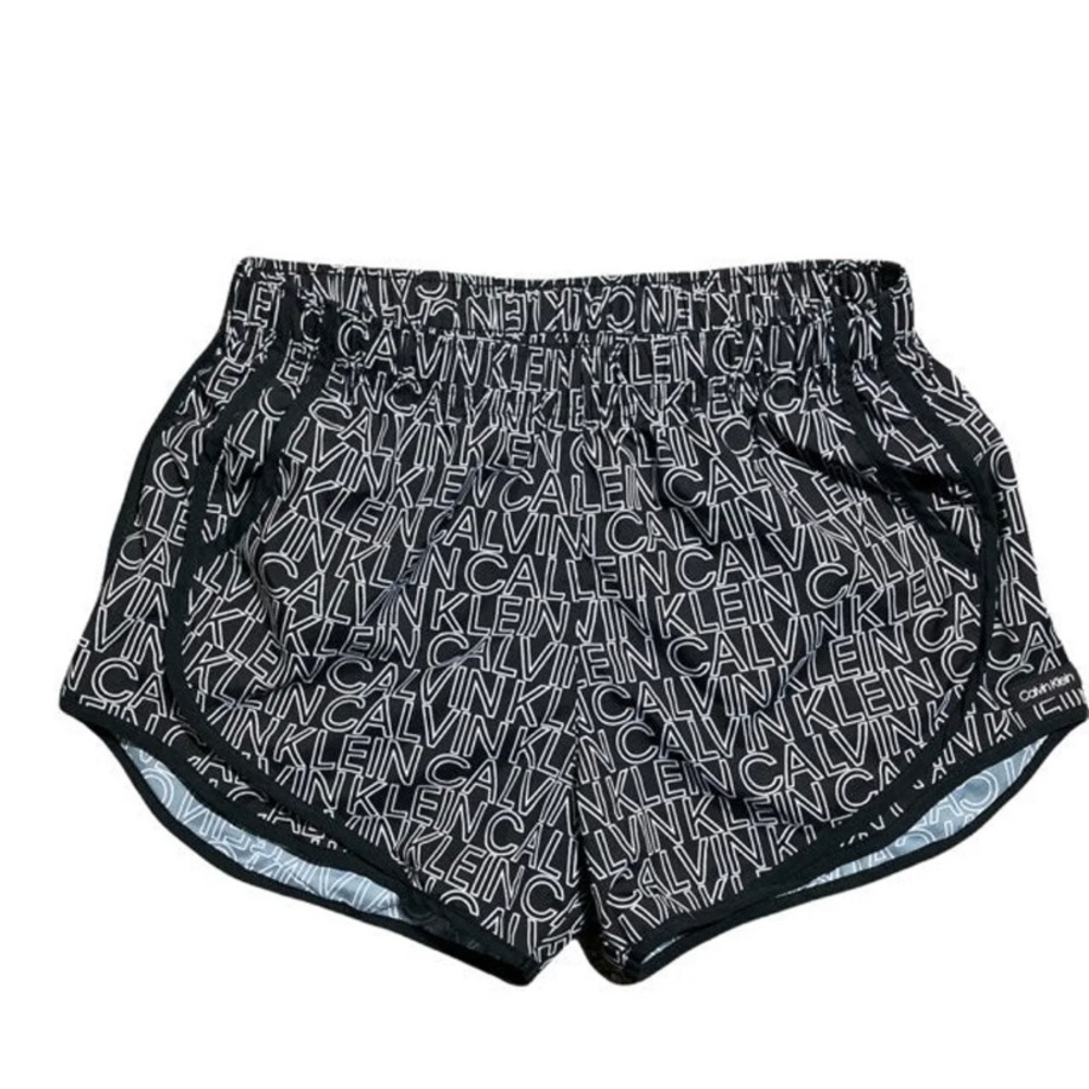 Calvin Klein black Womens running shorts
